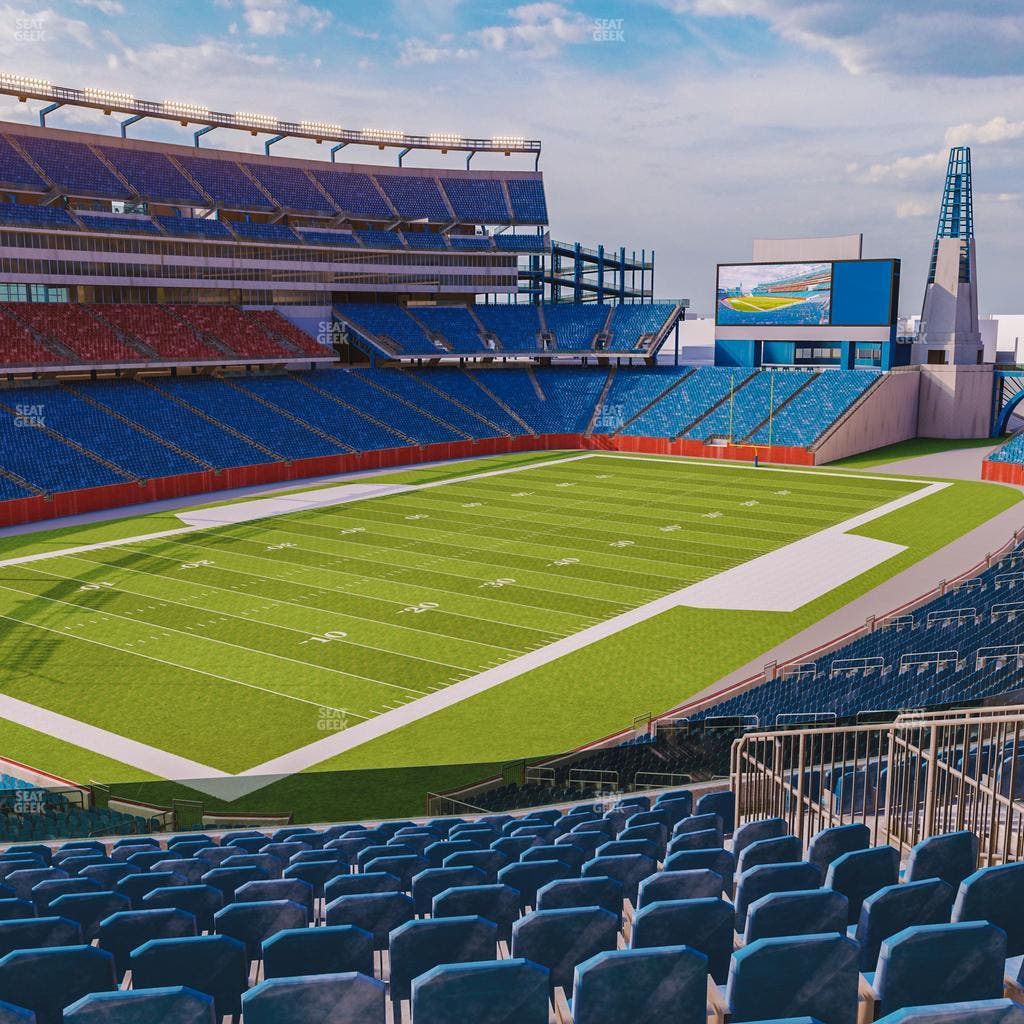 Gillette Stadium - Section 216 Seat View