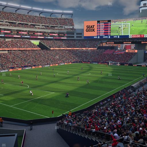 Gillette Stadium - Section 216 Seat View