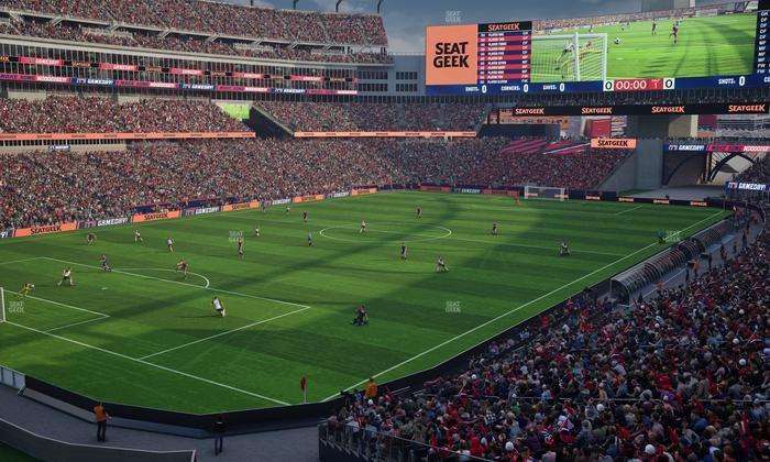 Gillette Stadium - Section 216 Seat View