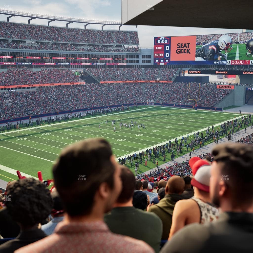 Gillette Stadium - Section 216 Seat View