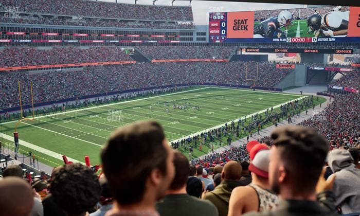 Gillette Stadium - Section 216 Seat View