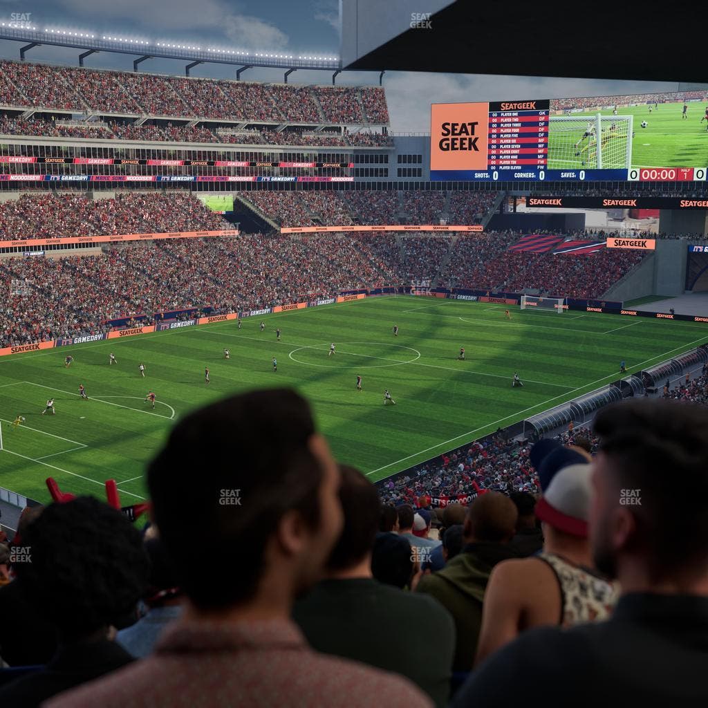 Gillette Stadium - Section 216 Seat View