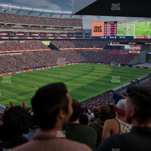 Gillette Stadium - Section 216 Seat View