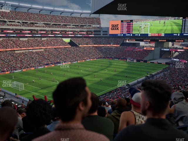 Gillette Stadium - Section 216 Seat View