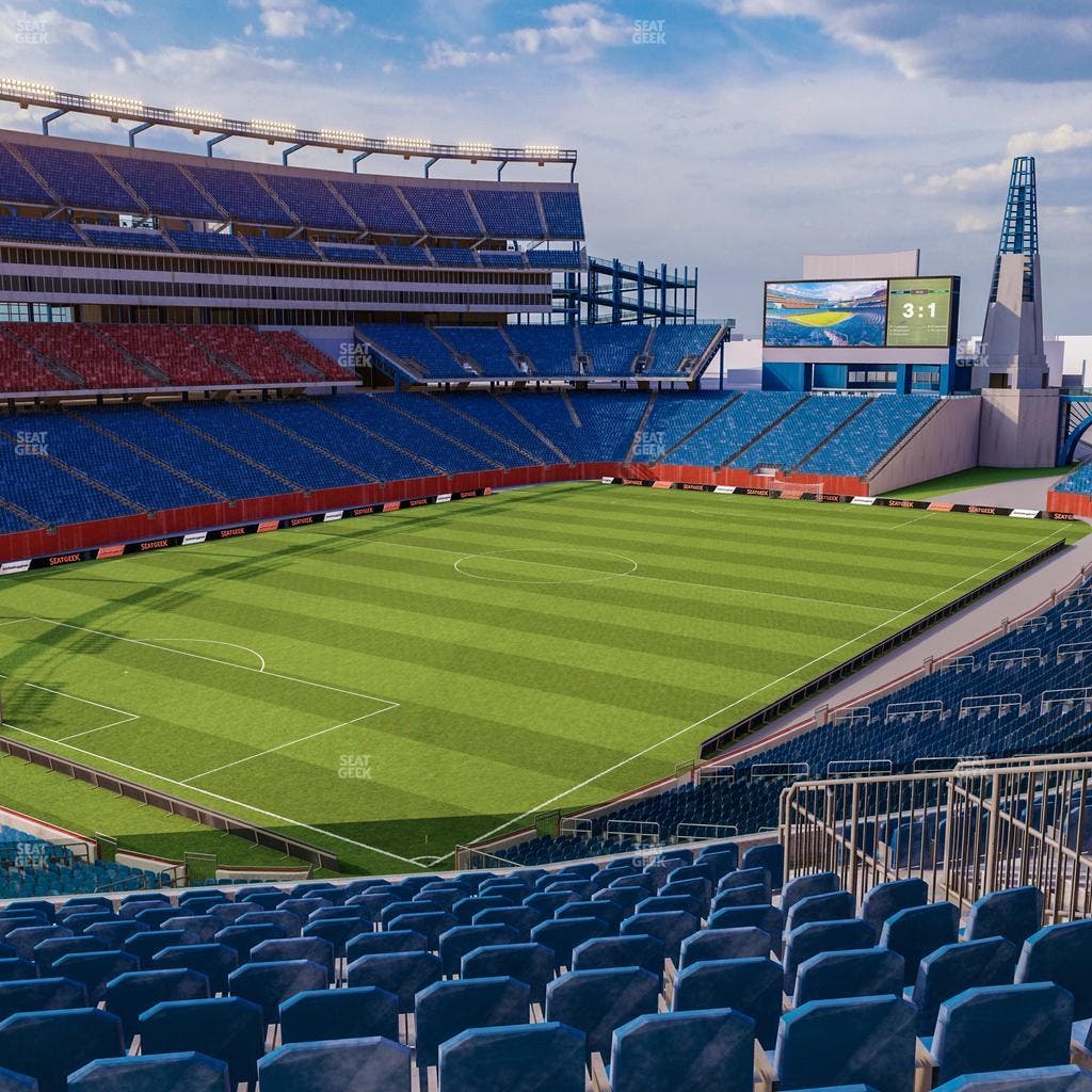 Gillette Stadium - Section 216 Seat View