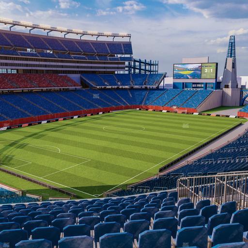 Gillette Stadium - Section 216 Seat View