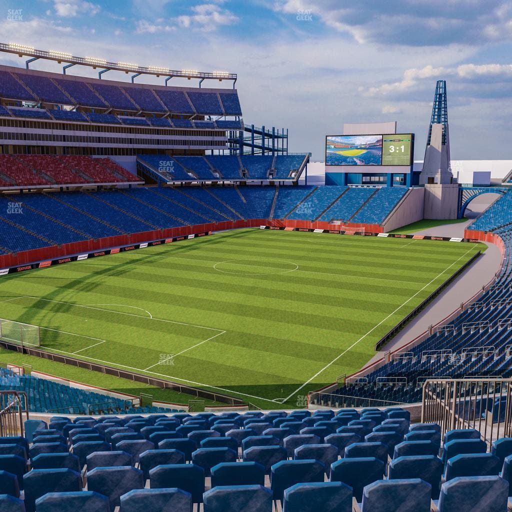 Gillette Stadium - Section 217 Seat View