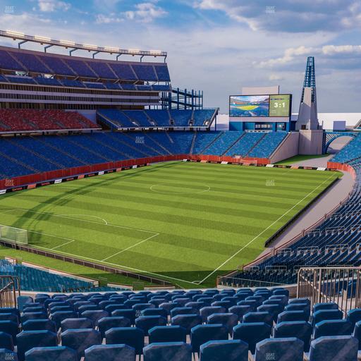 Gillette Stadium - Section 217 Seat View