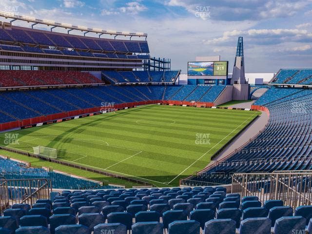 Gillette Stadium - Section 217 Seat View