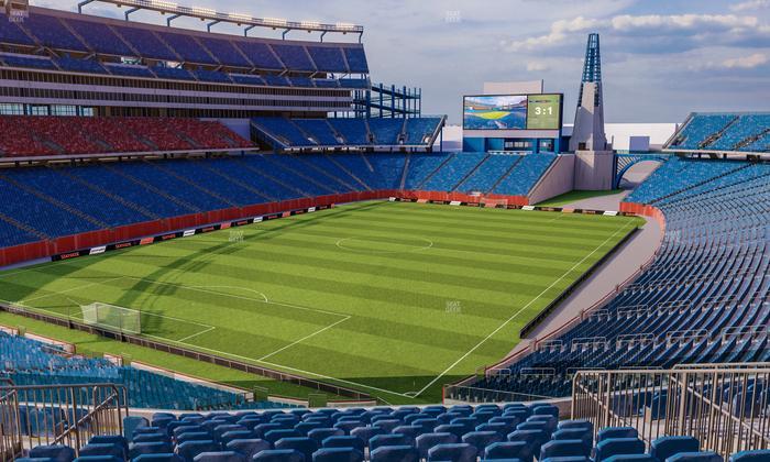 Gillette Stadium - Section 217 Seat View
