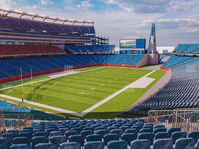 Gillette Stadium - Section 217 Seat View