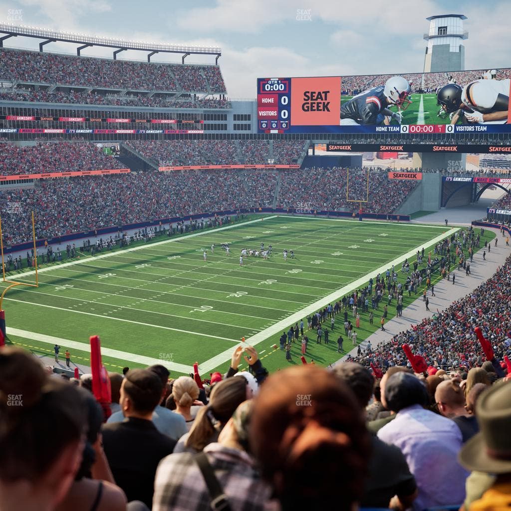 Gillette Stadium - Section 217 Seat View