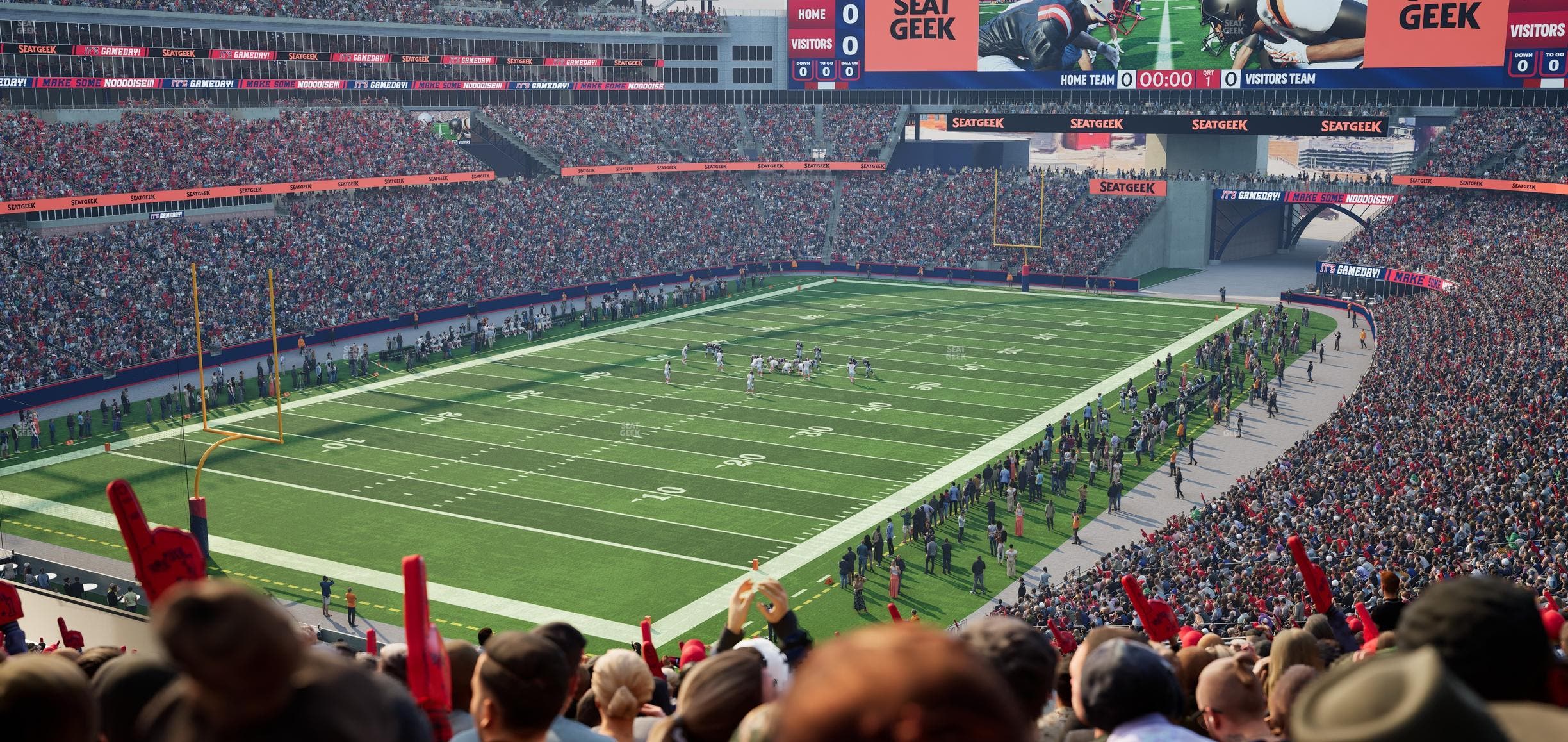 Gillette Stadium - Section 217 Seat View