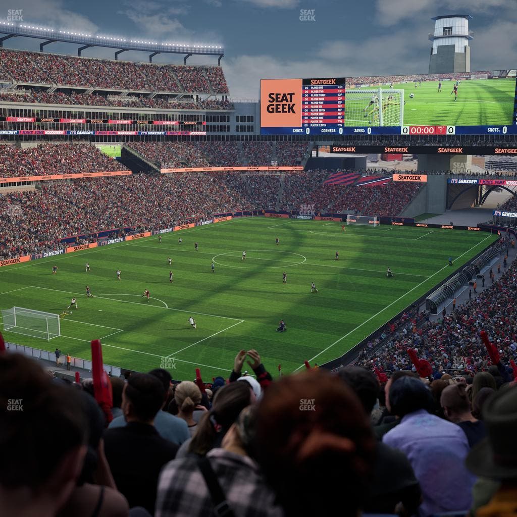 Gillette Stadium - Section 217 Seat View