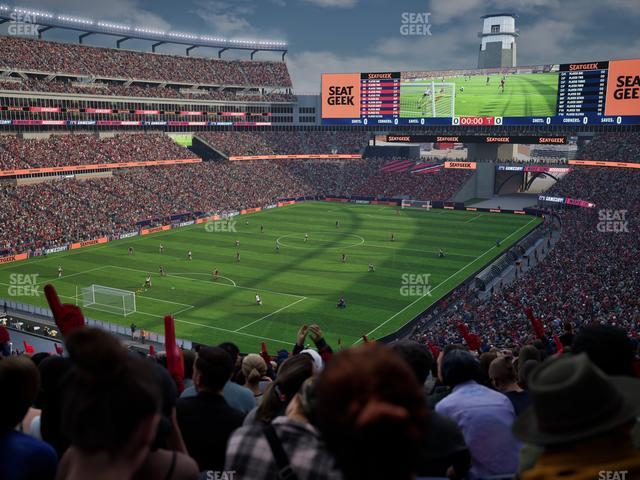 Gillette Stadium - Section 217 Seat View