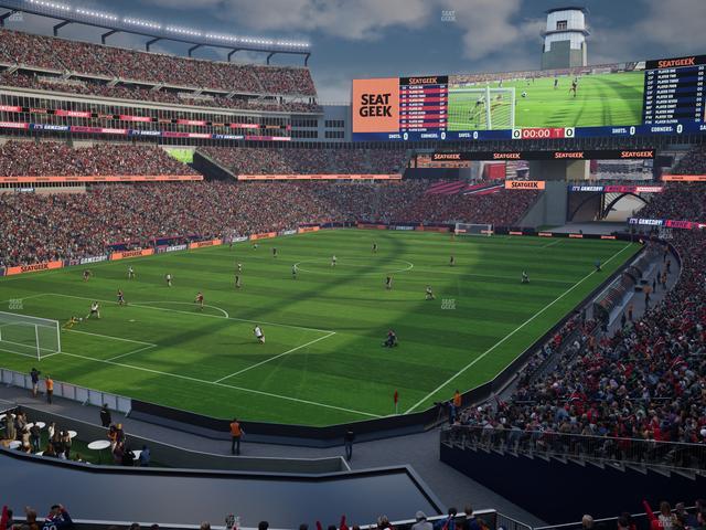Gillette Stadium - Section 217 Seat View