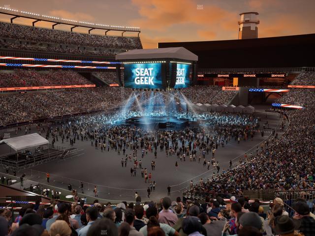 Gillette Stadium - Section 217 Seat View Gillette Stadium - Section 217 Seat View