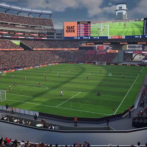 Gillette Stadium - Section 218 Seat View