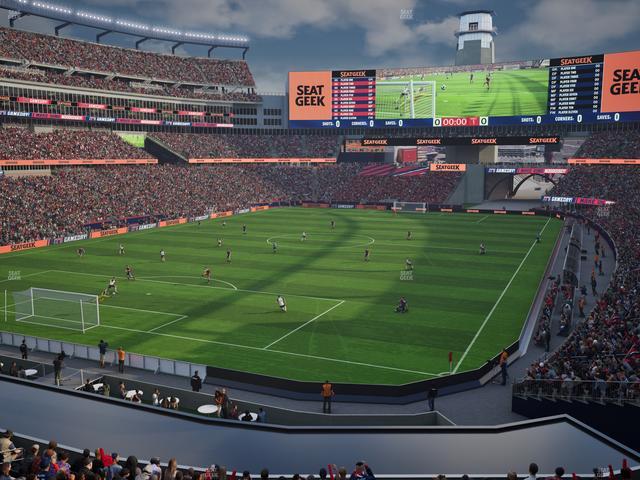Gillette Stadium - Section 218 Seat View