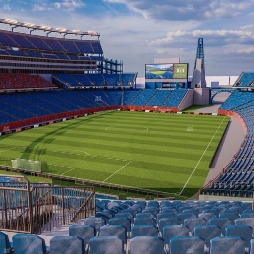 Gillette Stadium - Section 218 Seat View