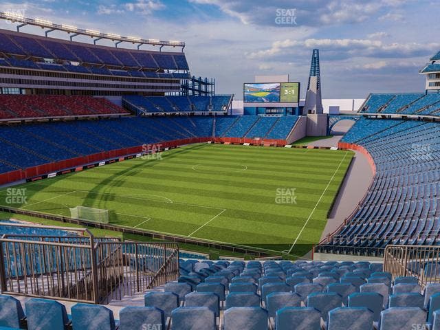 Gillette Stadium - Section 218 Seat View