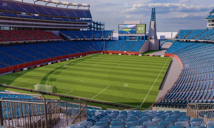 Gillette Stadium - Section 218 Seat View