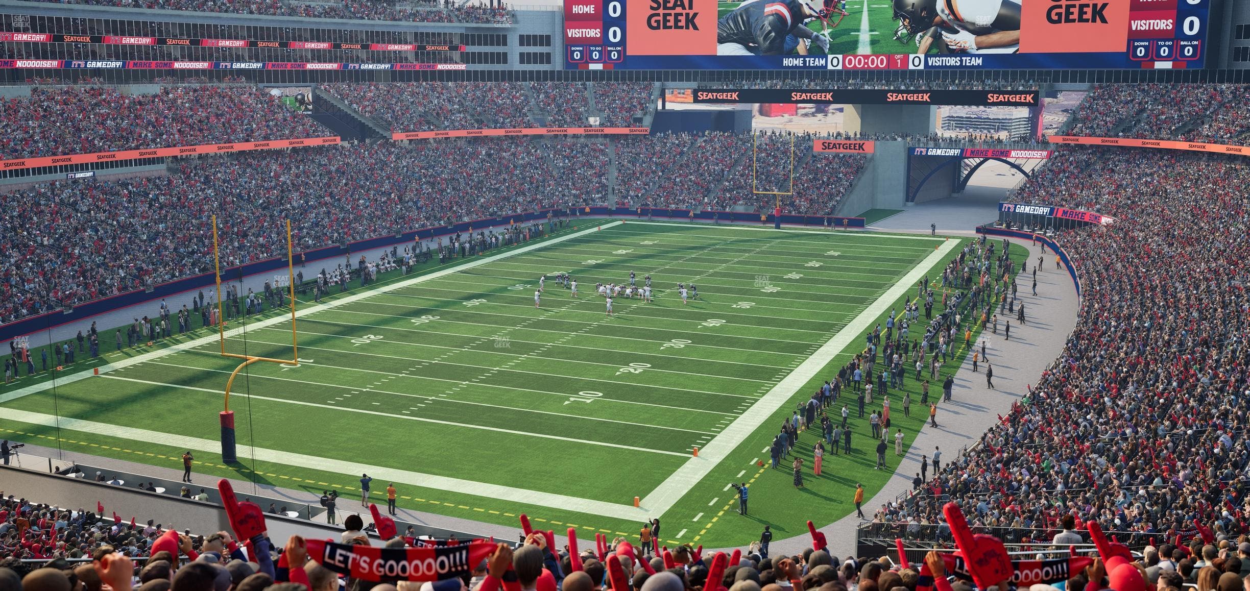 Gillette Stadium - Section 218 Seat View