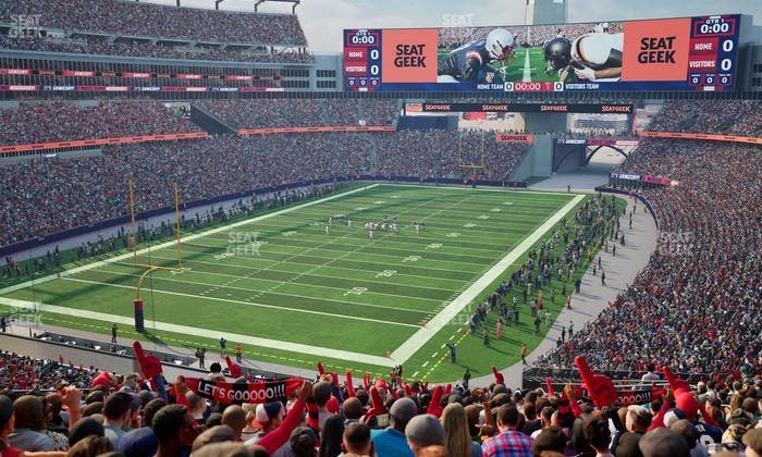 Gillette Stadium - Section 218 Seat View