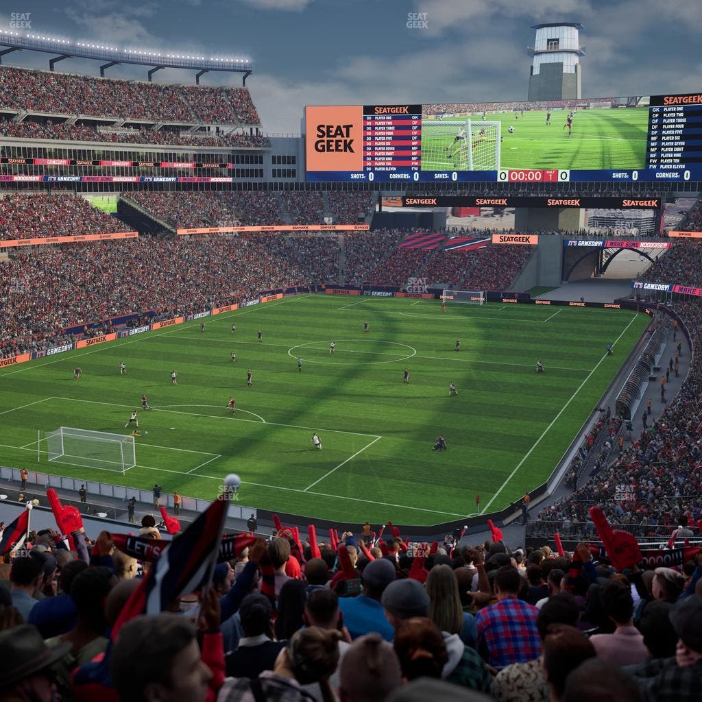 Gillette Stadium - Section 218 Seat View