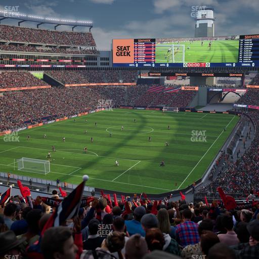 Gillette Stadium - Section 218 Seat View