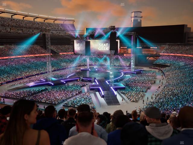 Gillette Stadium - Section 218 Seat View Gillette Stadium - Section 218 Seat View