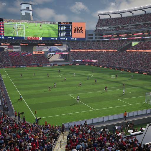 Gillette Stadium - Section 223 Seat View