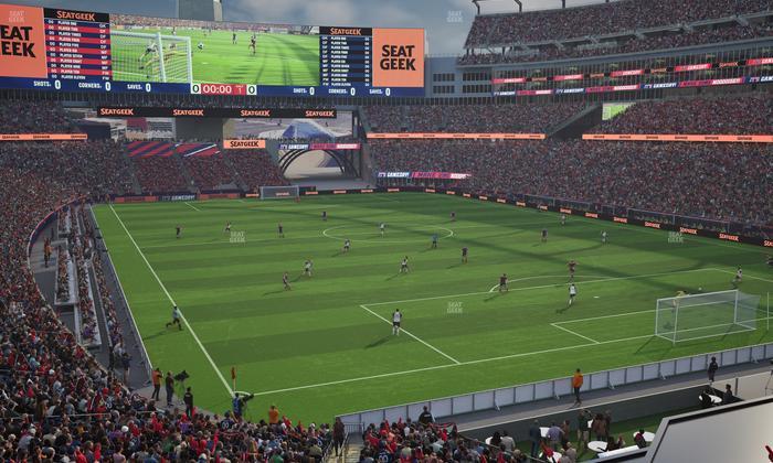 Gillette Stadium - Section 223 Seat View