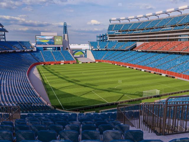 Gillette Stadium - Section 223 Seat View Gillette Stadium - Section 223 Seat View