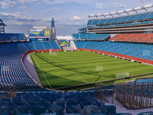Gillette Stadium - Section 223 Seat View