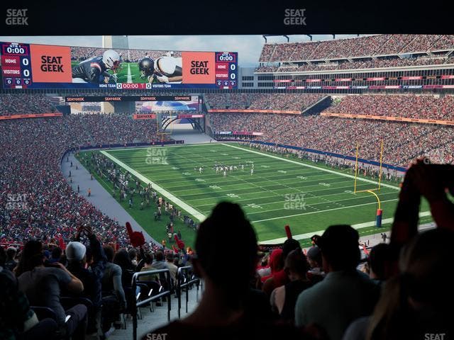 Gillette Stadium - Section 223 Seat View Gillette Stadium - Section 223 Seat View