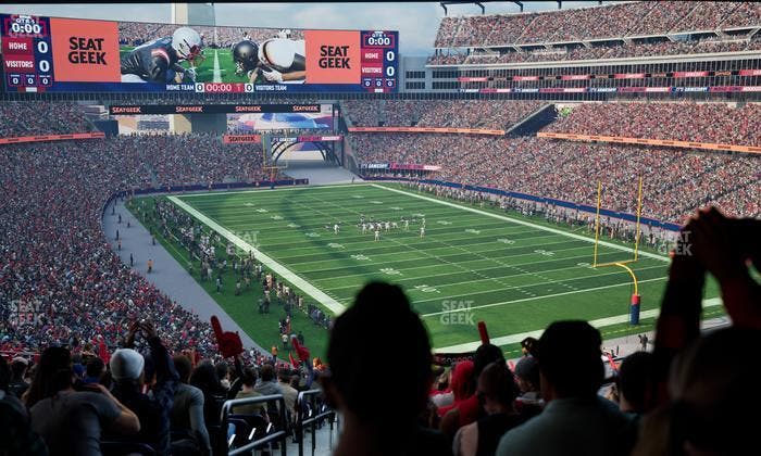 Gillette Stadium - Section 223 Seat View