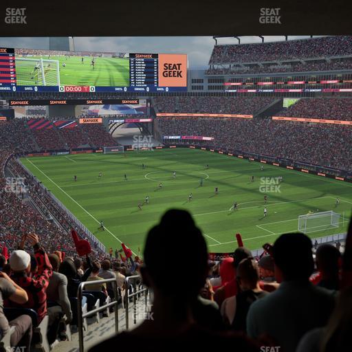 Gillette Stadium - Section 223 Seat View