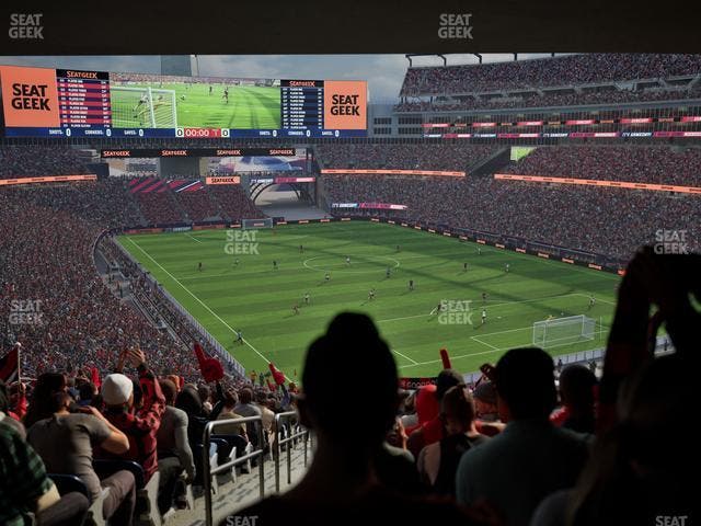 Gillette Stadium - Section 223 Seat View