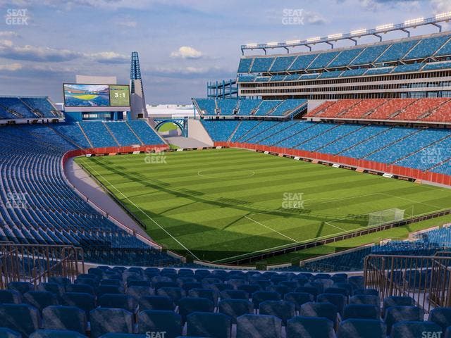 Gillette Stadium - Section 224 Seat View
