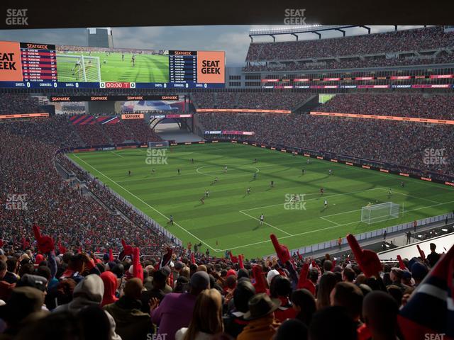 Gillette Stadium - Section 224 Seat View