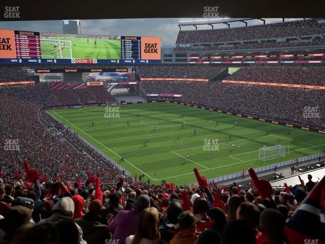 Gillette Stadium - Section 224 Seat View