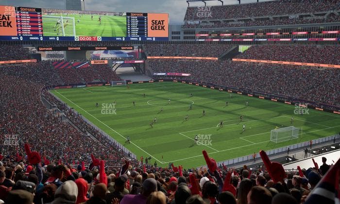 Gillette Stadium - Section 224 Seat View