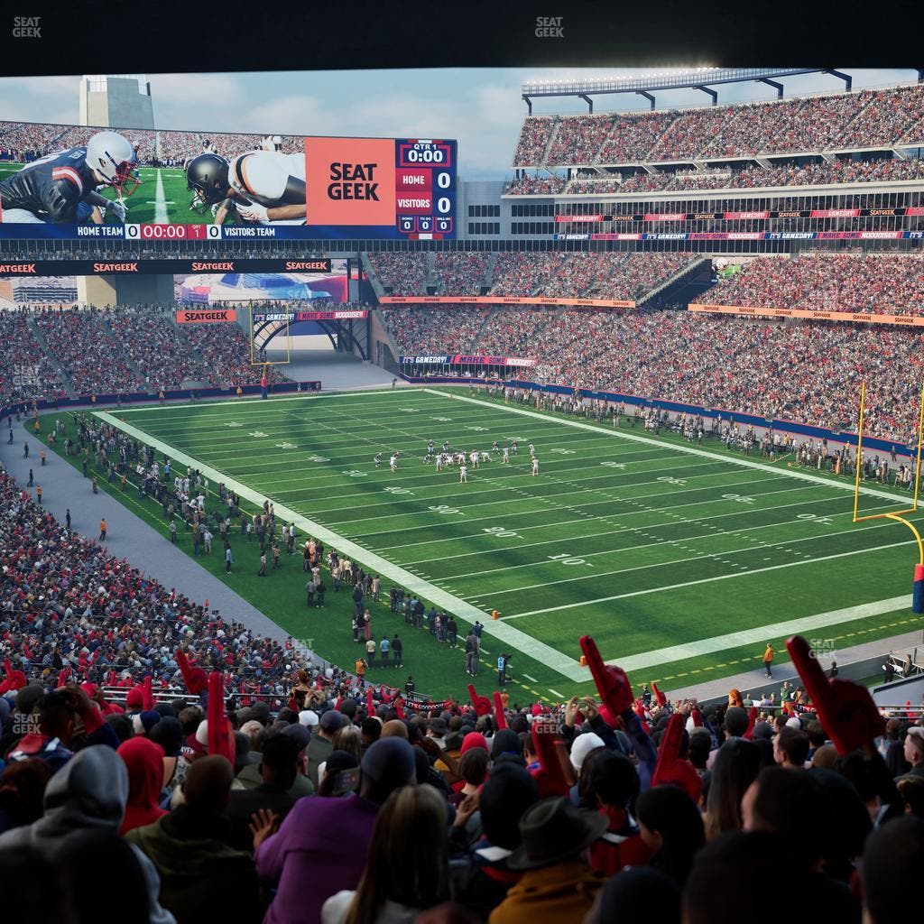 Gillette Stadium - Section 224 Seat View