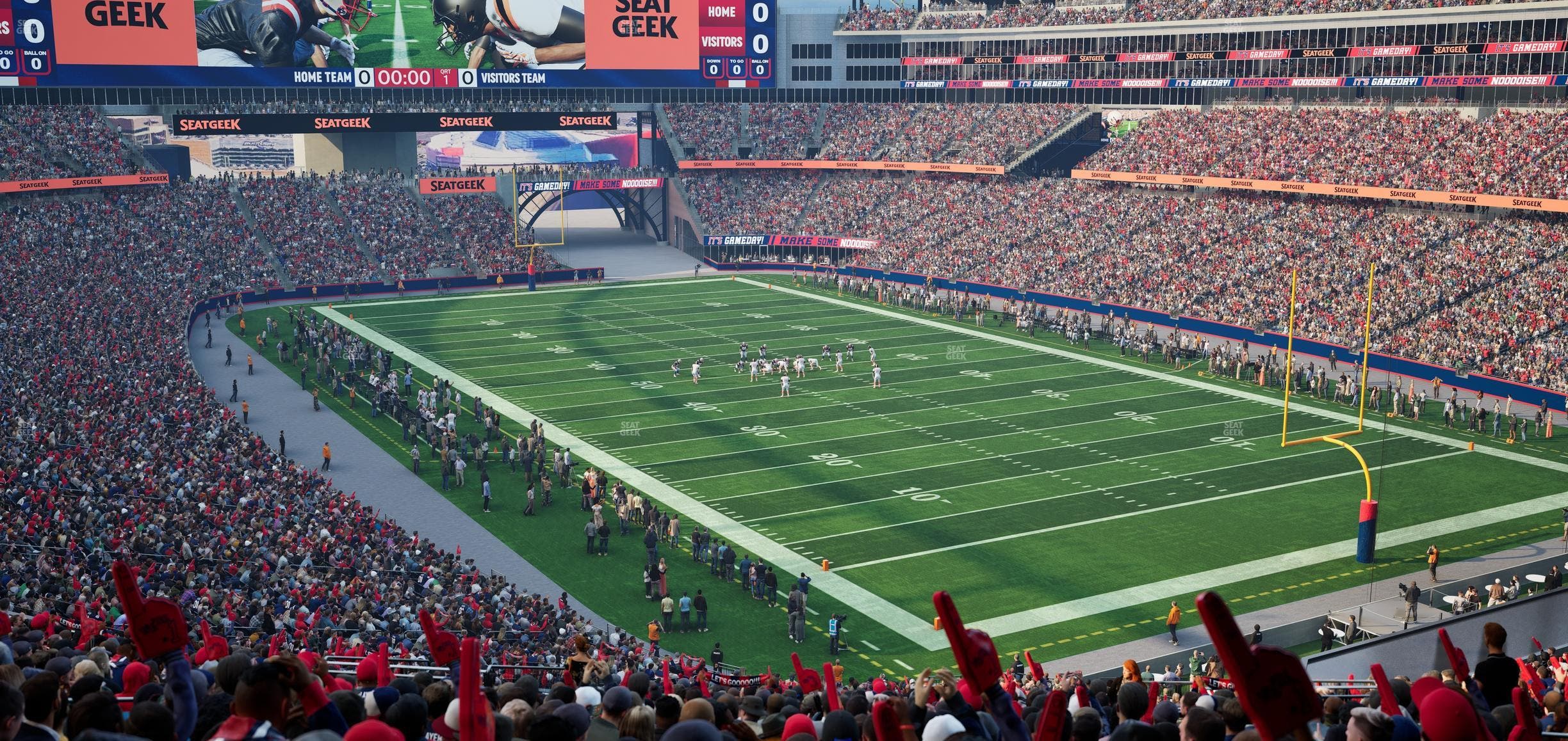 Gillette Stadium - Section 224 Seat View