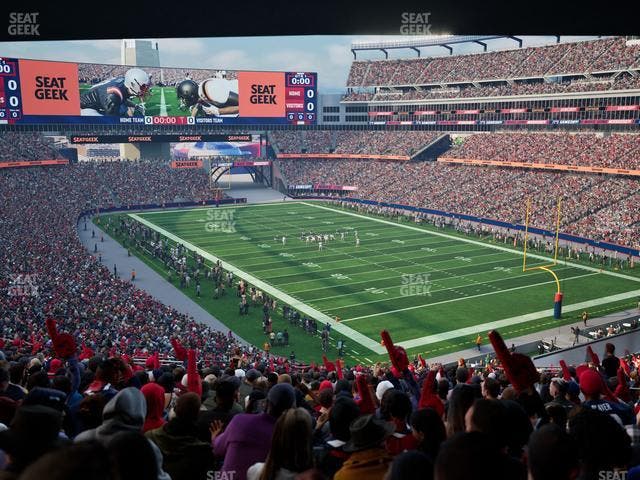 Gillette Stadium - Section 224 Seat View Gillette Stadium - Section 224 Seat View