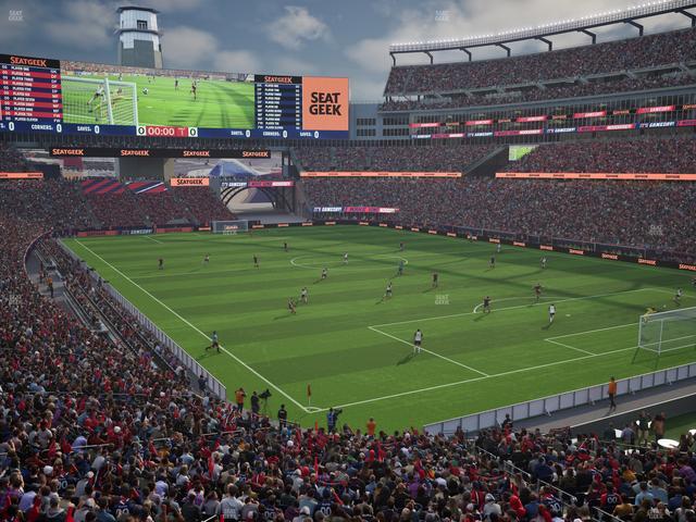 Gillette Stadium - Section 224 Seat View