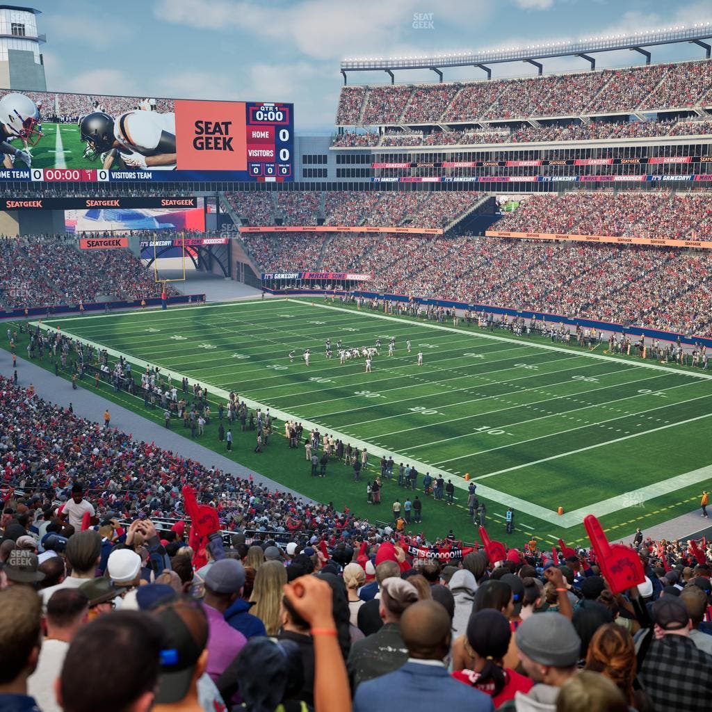 Gillette Stadium - Section 225 Seat View