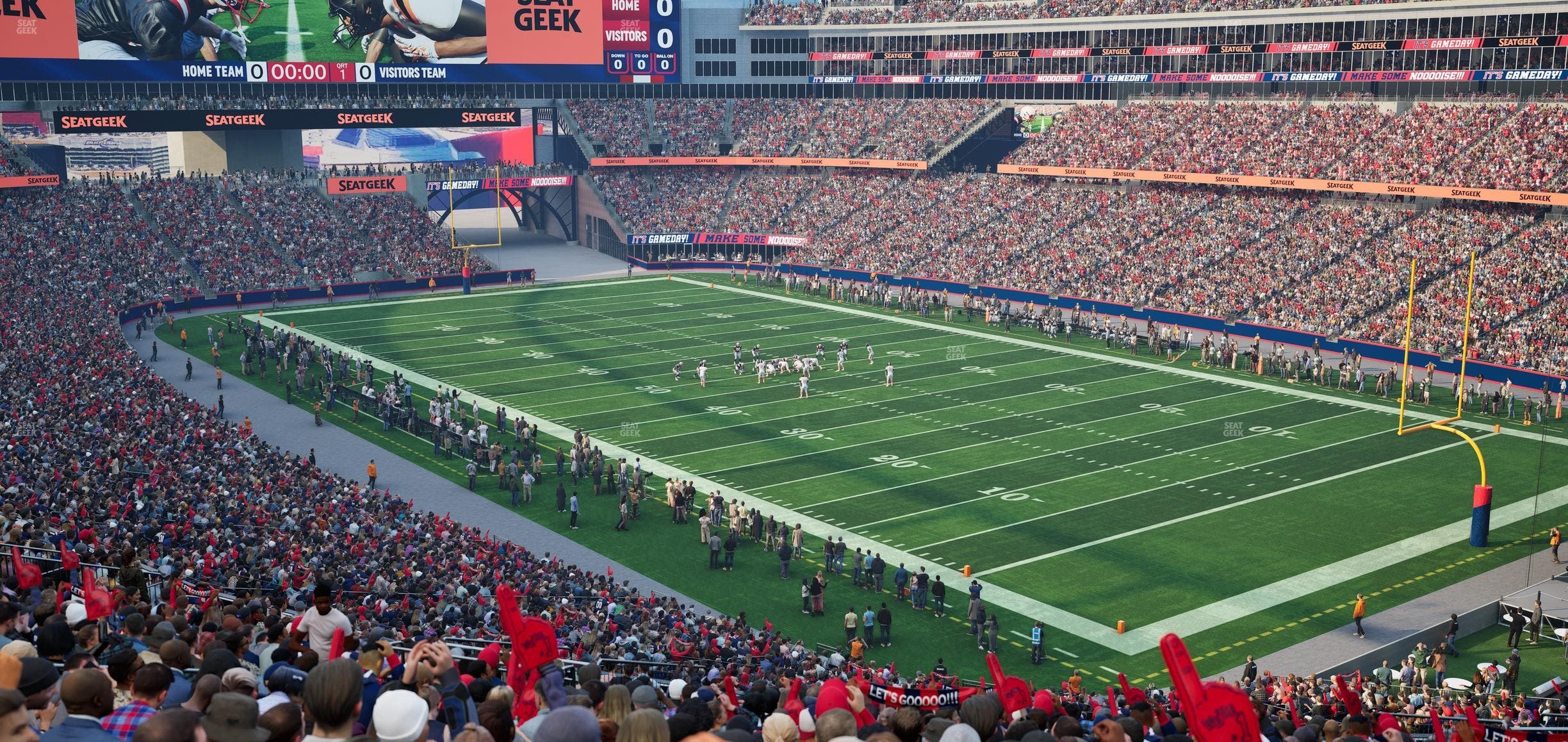 Gillette Stadium - Section 225 Seat View