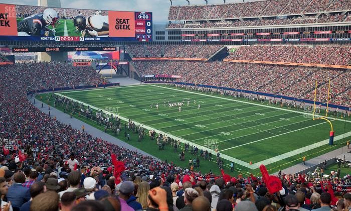 Gillette Stadium - Section 225 Seat View